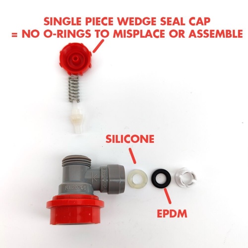 Duotight Gas In Ball Lock