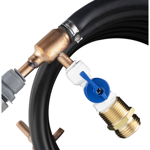 Duotight Push-In Fitting - 9.5 mm (3/8 in.) x 1/2 in. male BSP Ball Valve