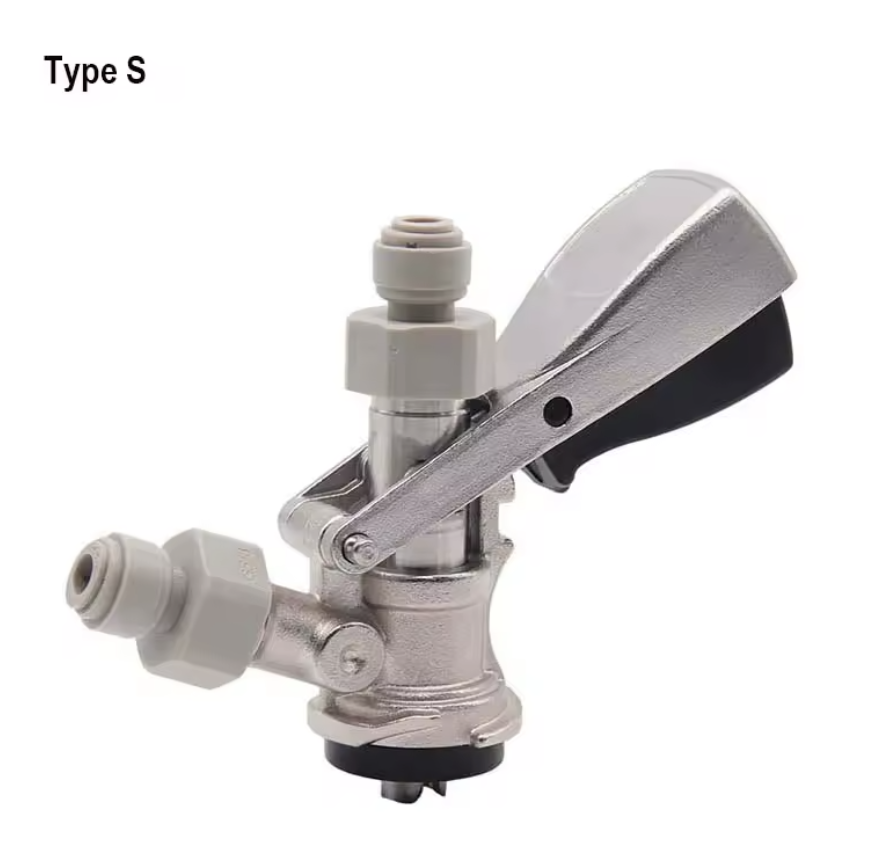 Acoplador de barril tipo S