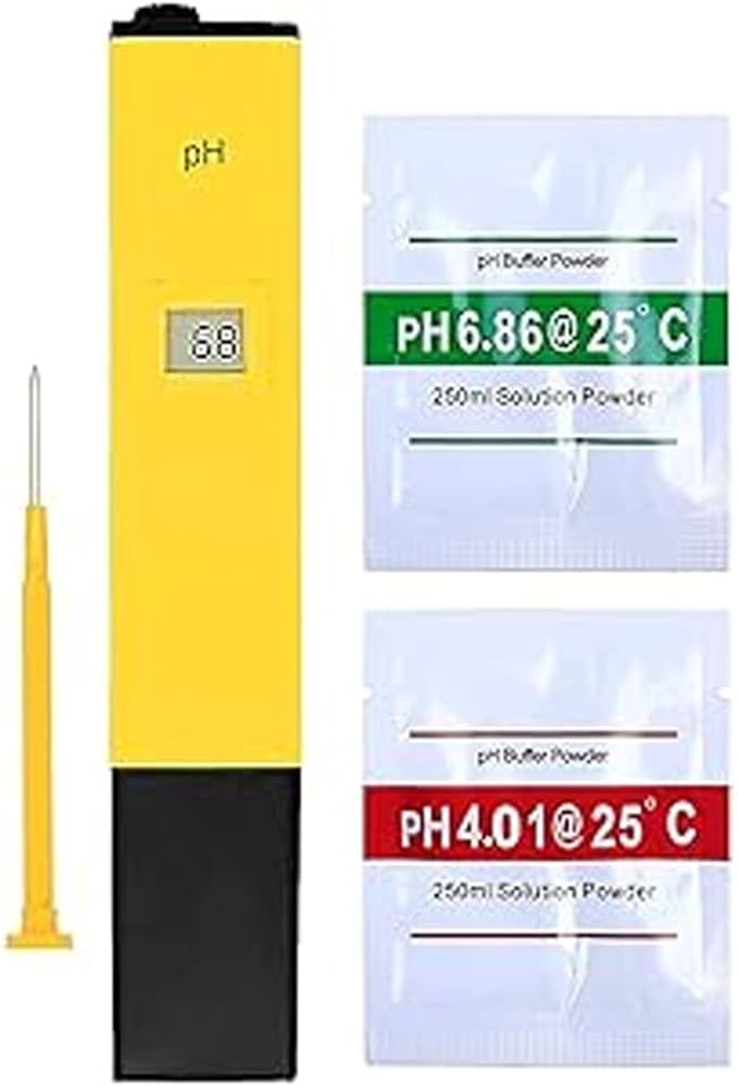PH Meter with 0-14 Measurement Range